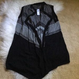 Banana republic long vest sweater